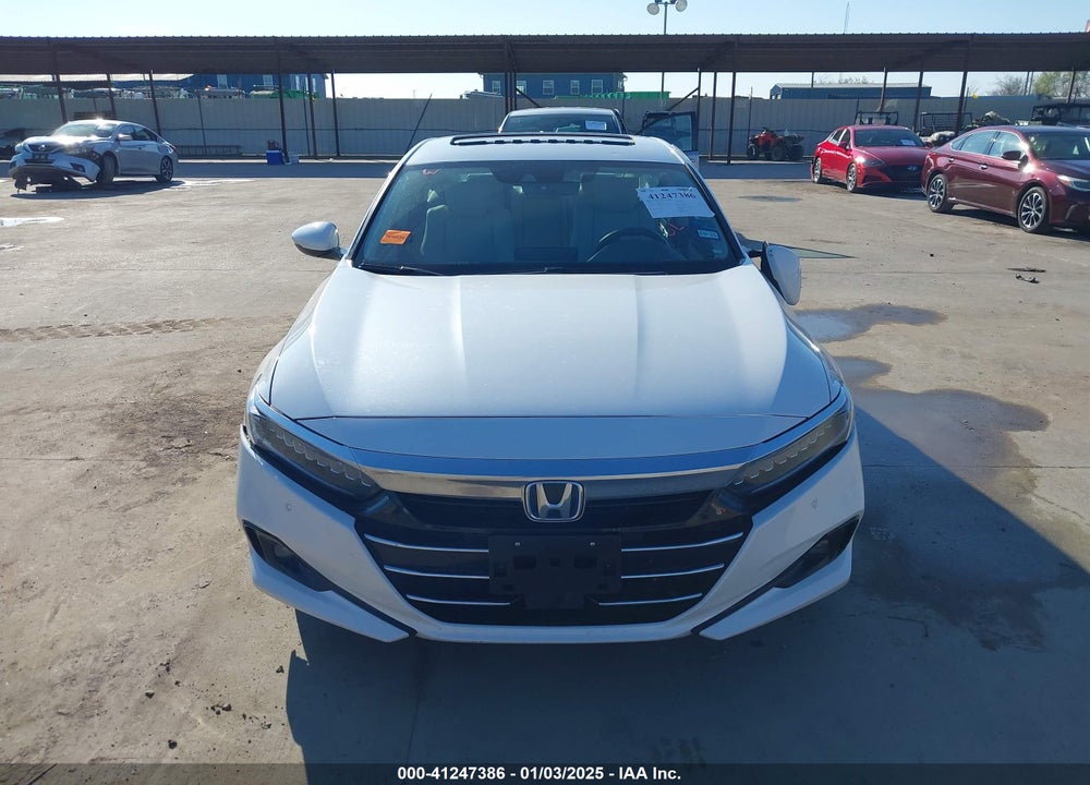 2021 HONDA ACCORD HYBRID TOURING VIN: 1HGCV3F99MA015538
