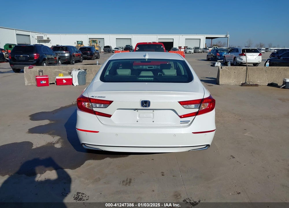 2021 HONDA ACCORD HYBRID TOURING VIN: 1HGCV3F99MA015538