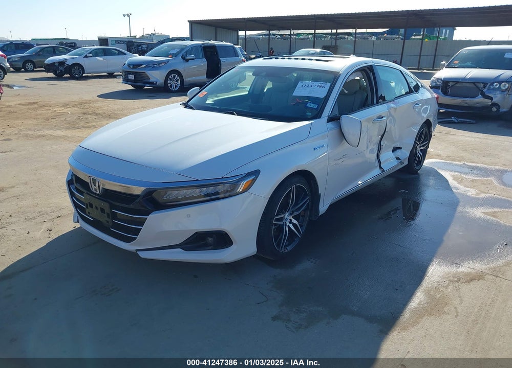 2021 HONDA ACCORD HYBRID TOURING VIN: 1HGCV3F99MA015538