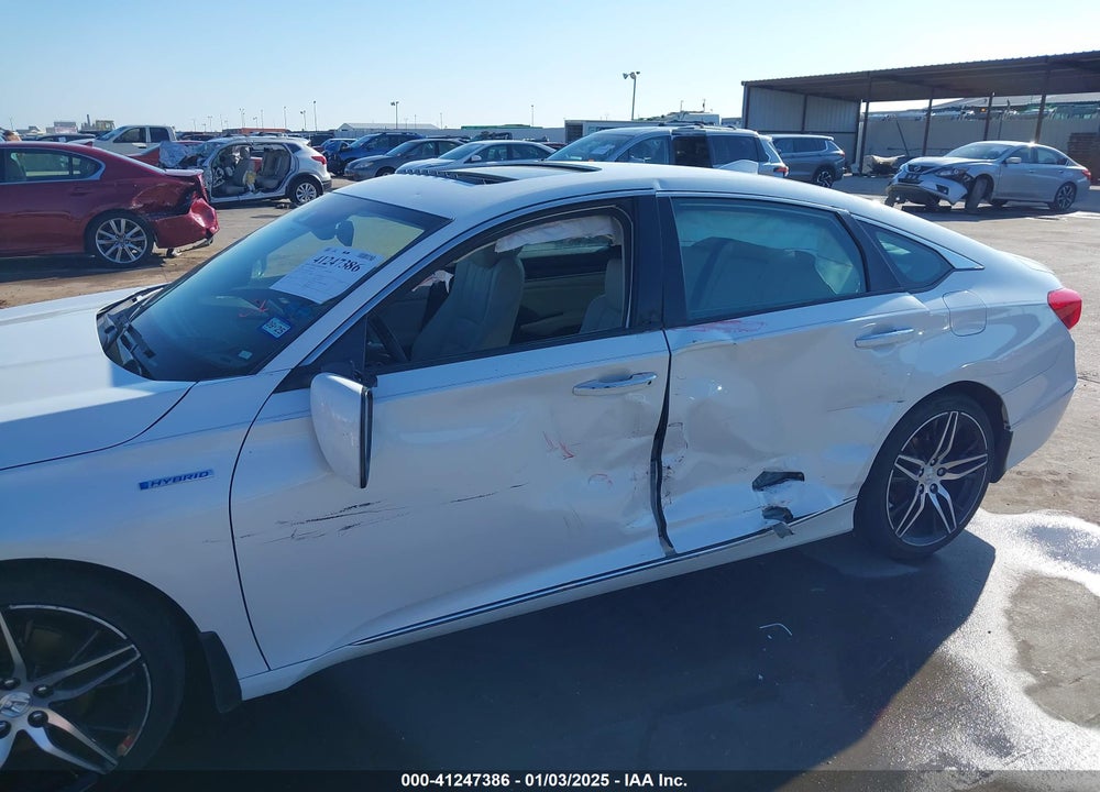 2021 HONDA ACCORD HYBRID TOURING VIN: 1HGCV3F99MA015538