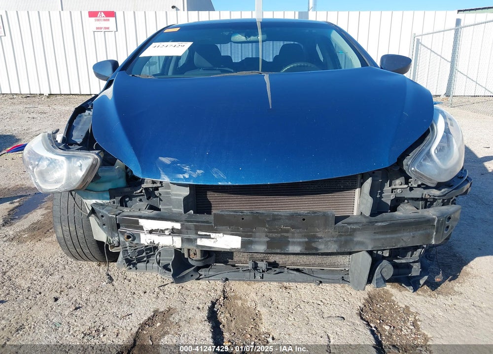 2015 HYUNDAI ELANTRA SE VIN: KMHDH4AE6FU357918
