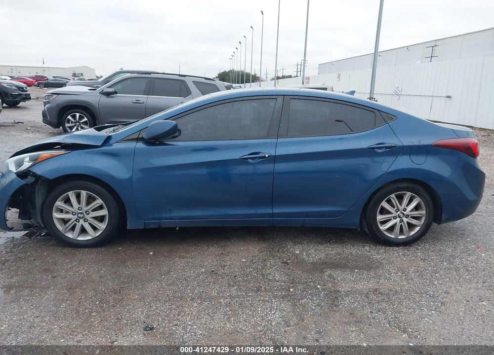 2015 HYUNDAI ELANTRA SE VIN: KMHDH4AE6FU357918