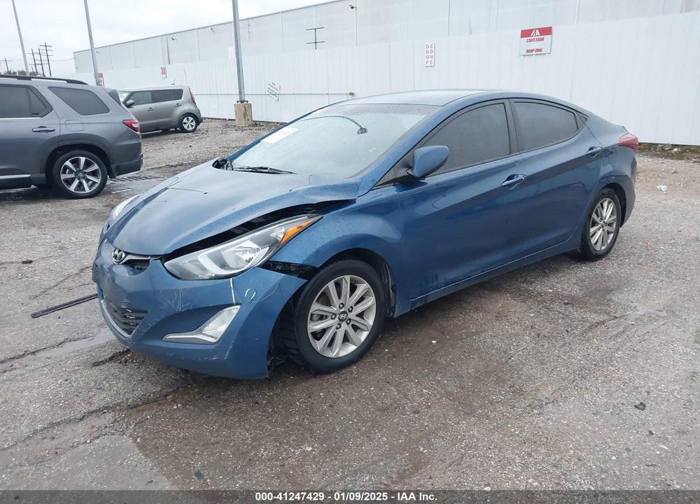 2015 HYUNDAI ELANTRA SE VIN: KMHDH4AE6FU357918