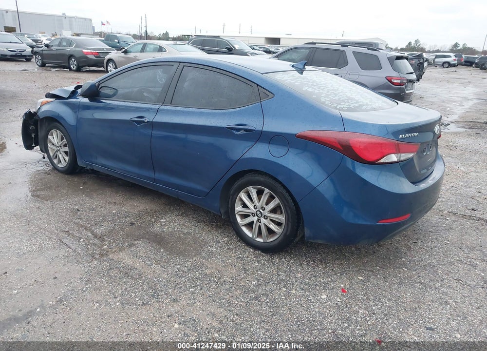 2015 HYUNDAI ELANTRA SE VIN: KMHDH4AE6FU357918