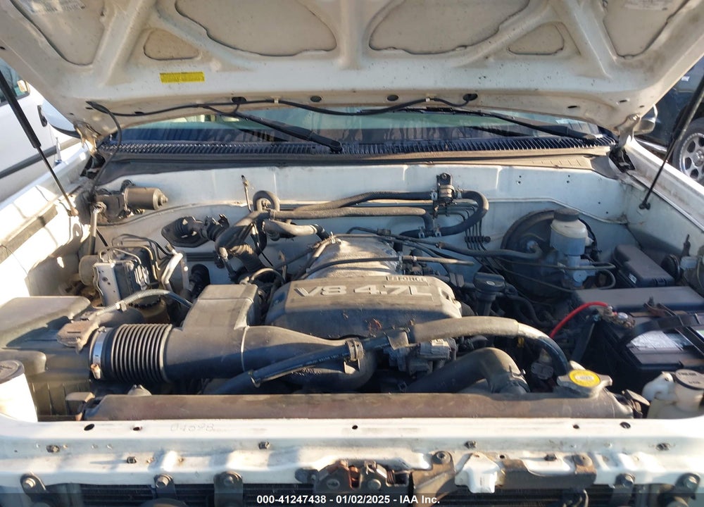 2002 TOYOTA SEQUOIA LIMITED V8 VIN: 5TDBT48A42S058679