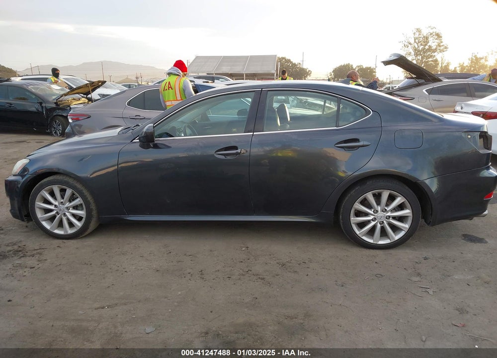 2008 LEXUS IS 250 VIN: JTHBK262585064782