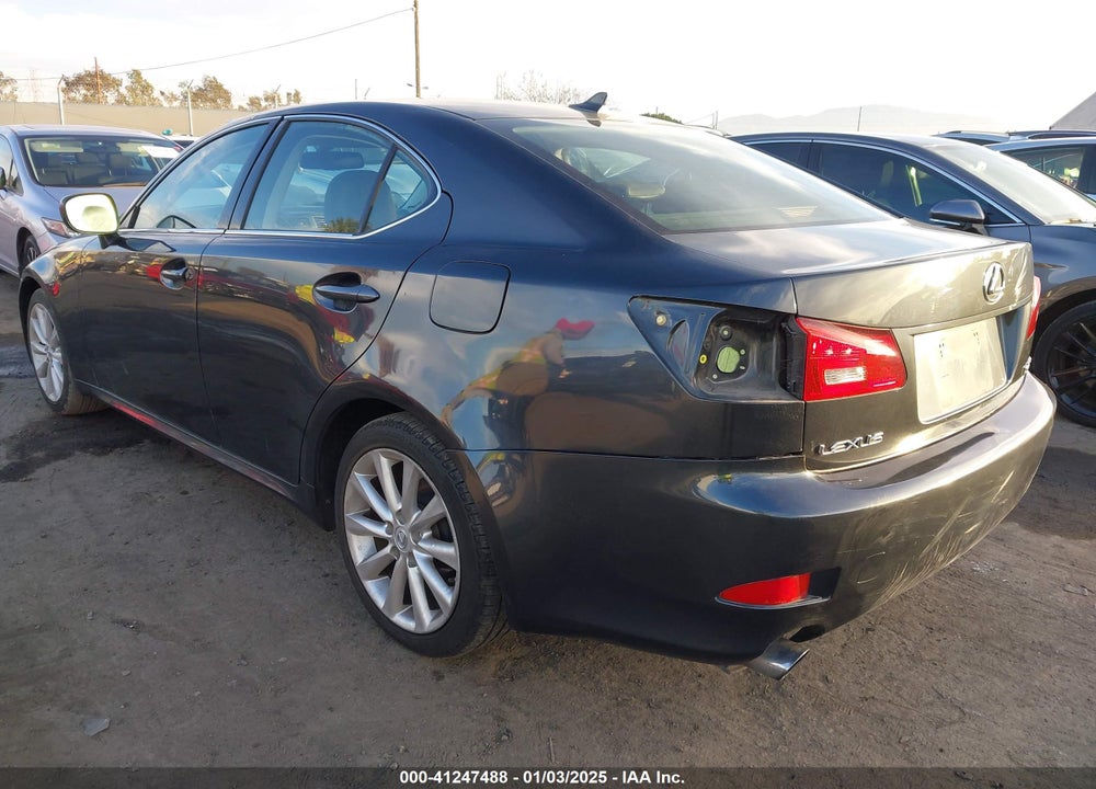 2008 LEXUS IS 250 VIN: JTHBK262585064782