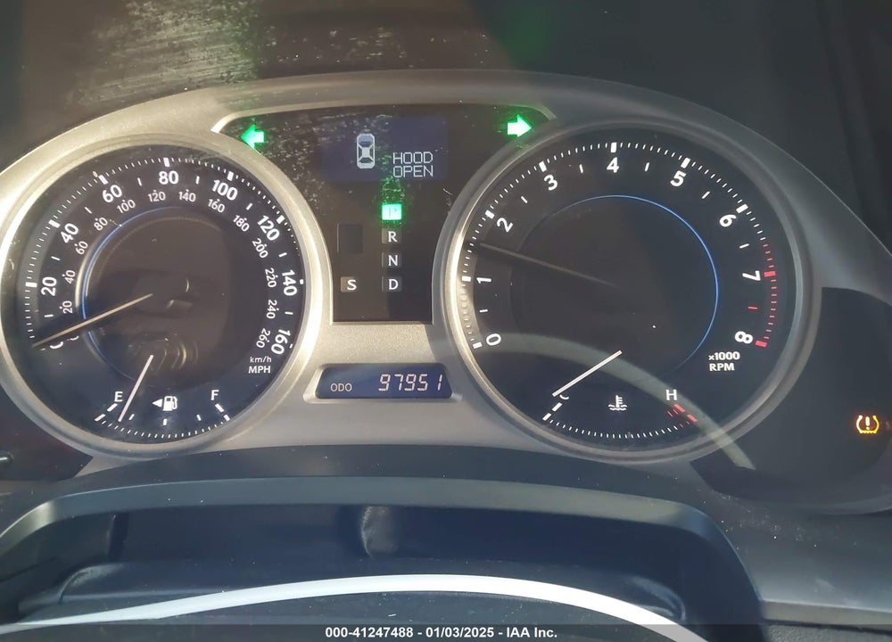 2008 LEXUS IS 250 VIN: JTHBK262585064782