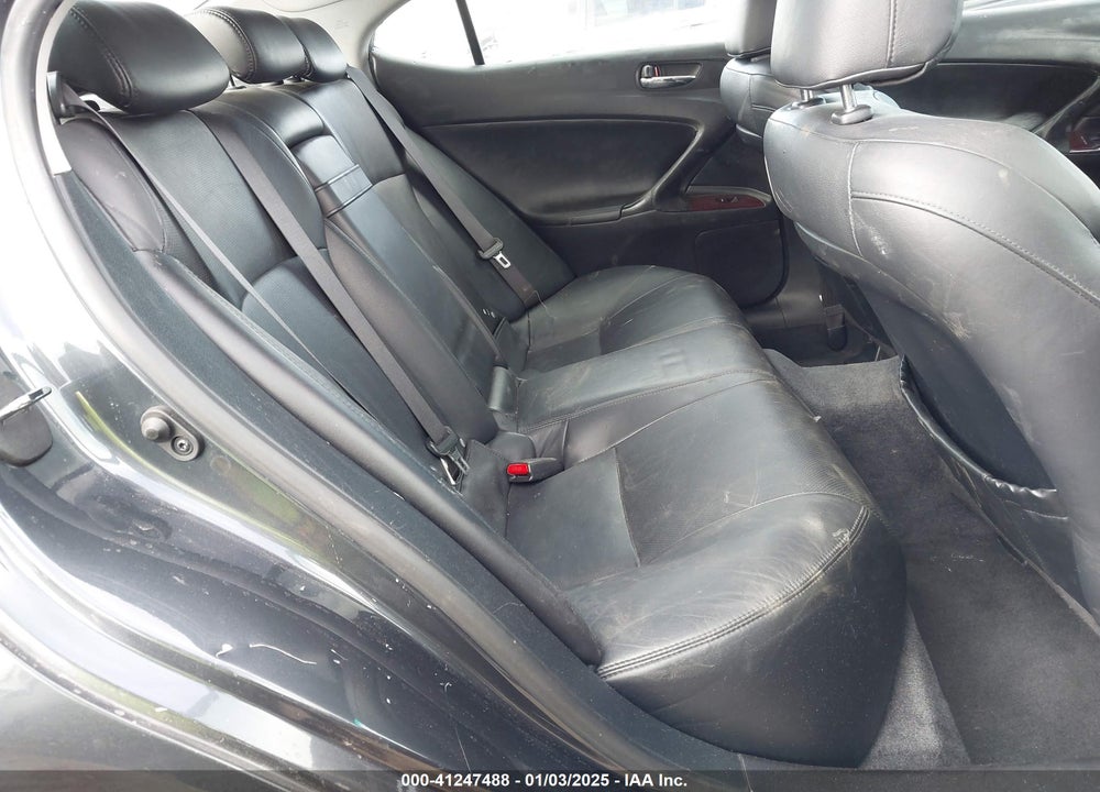 2008 LEXUS IS 250 VIN: JTHBK262585064782