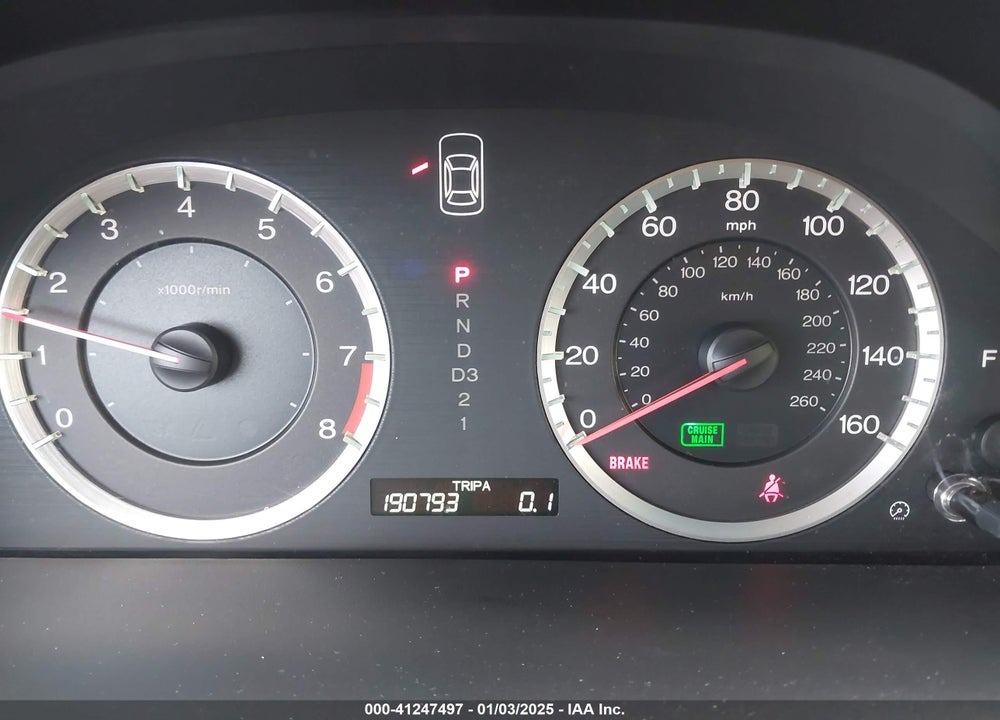 2008 HONDA ACCORD VIN: 1HGCP26758A109845