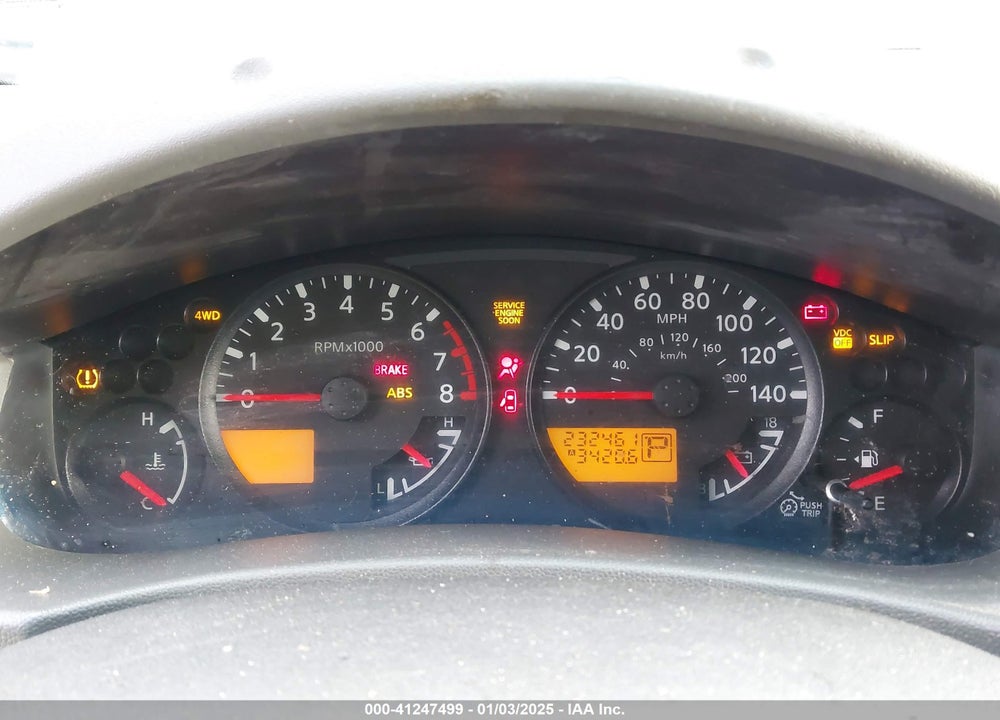 2006 NISSAN XTERRA S VIN: 5N1AN08W16C510486