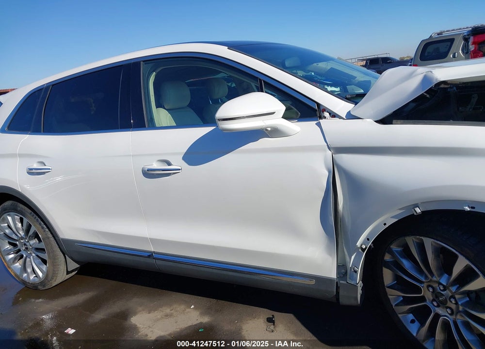 2016 LINCOLN MKX RESERVE VIN: 2LMTJ6LP8GBL51849