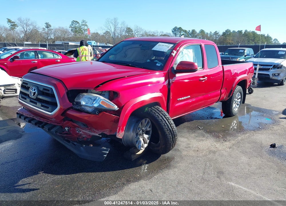 2017 TOYOTA TACOMA VIN: 5TFSX5EN1HX054156