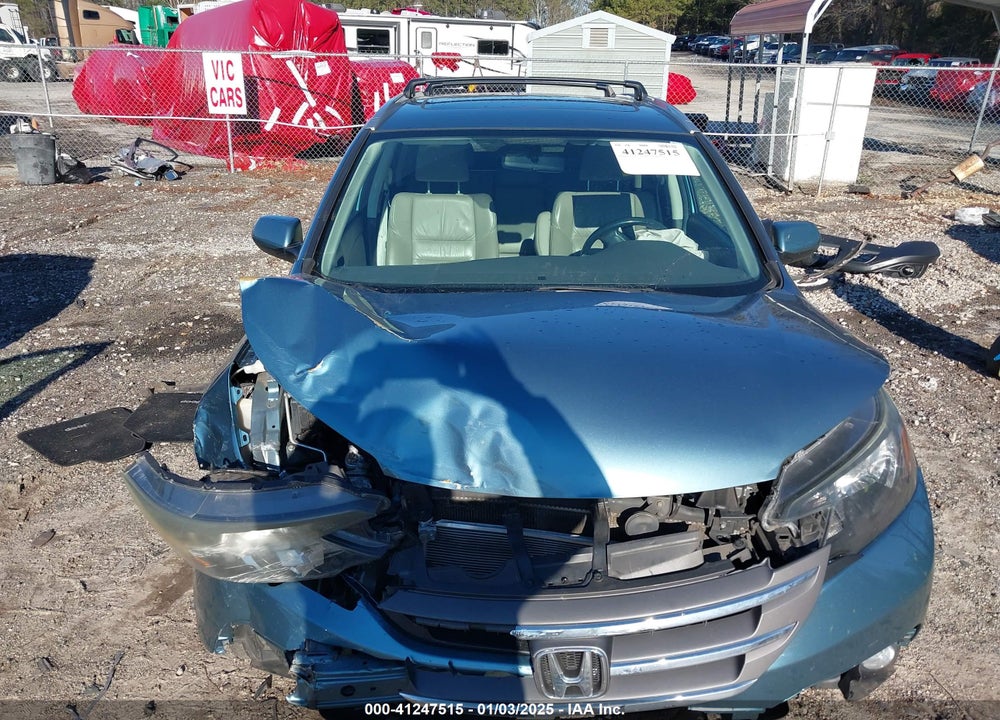 2013 HONDA CR-V EX-L VIN: 5J6RM3H78DL034684