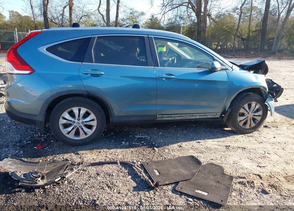 2013 HONDA CR-V EX-L VIN: 5J6RM3H78DL034684