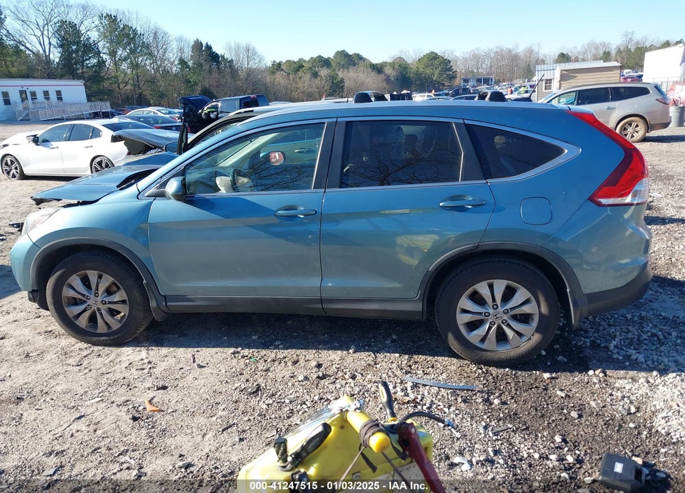 2013 HONDA CR-V EX-L VIN: 5J6RM3H78DL034684