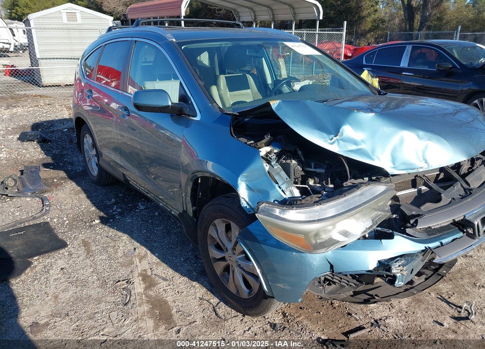 2013 HONDA CR-V EX-L VIN: 5J6RM3H78DL034684