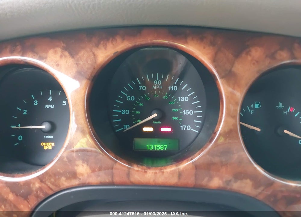 1999 JAGUAR XJ8 VIN: SAJHX1049XC854485