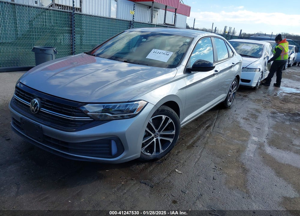 2023 VOLKSWAGEN JETTA 1.5T SPORT VIN: 3VWAM7BU4PM009614