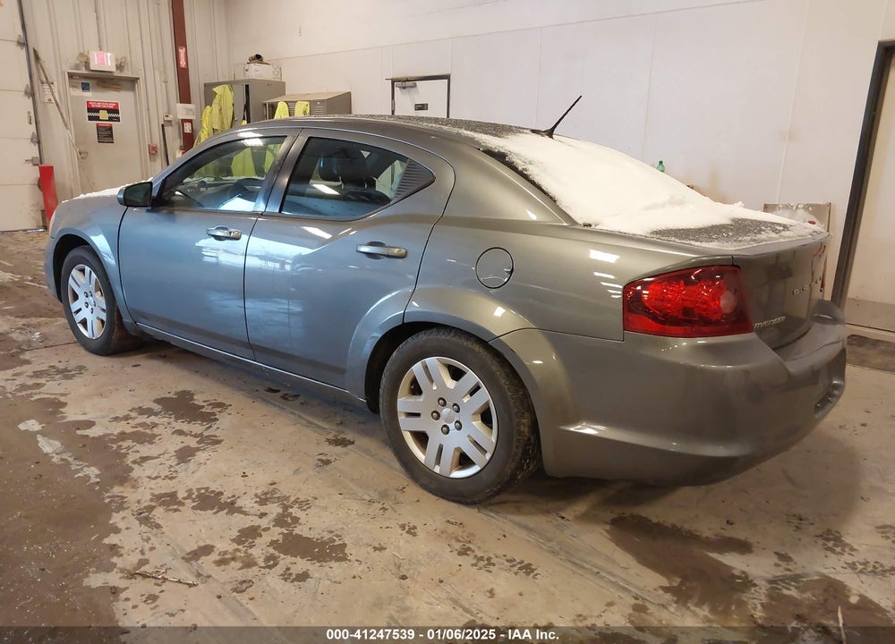 2013 DODGE AVENGER VIN: 1C3CDZAB1DN514538