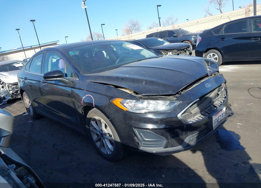 2020 FORD FUSION SE VIN: 3FA6P0HD0LR113227