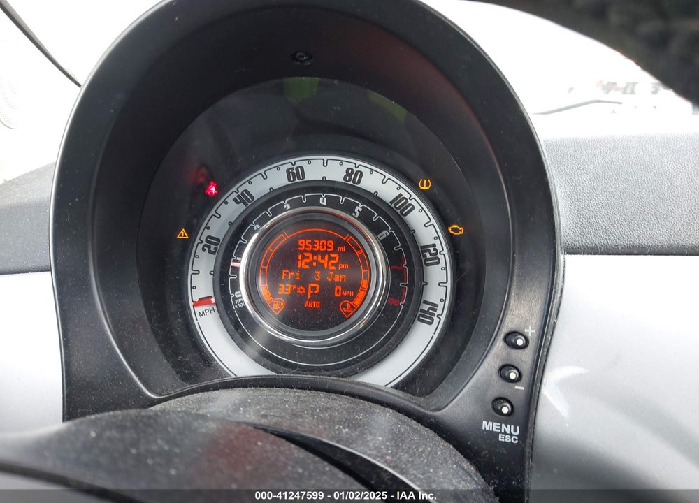 2012 FIAT 500 POP VIN: 3C3CFFAR0CT370632