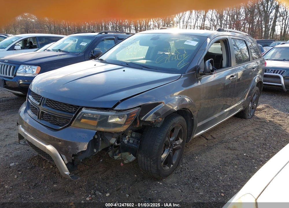 2018 DODGE JOURNEY CROSSROAD AWD VIN: 3C4PDDGG0JT512746