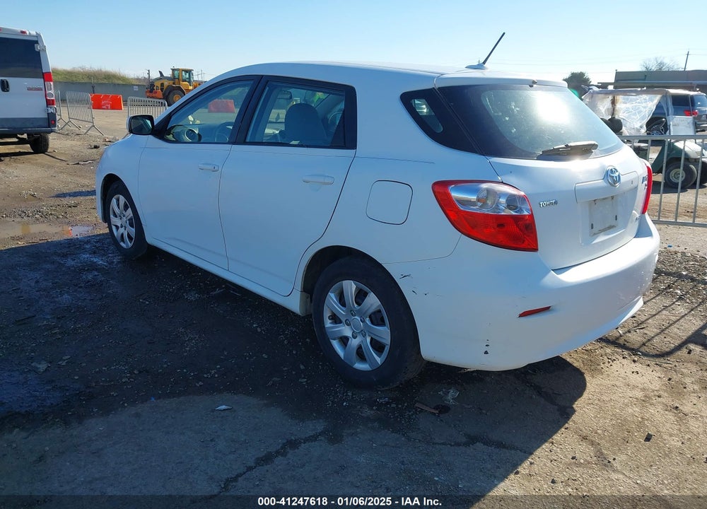2009 TOYOTA COROLLA MATRIX VIN: 2T1LE40E39C004709