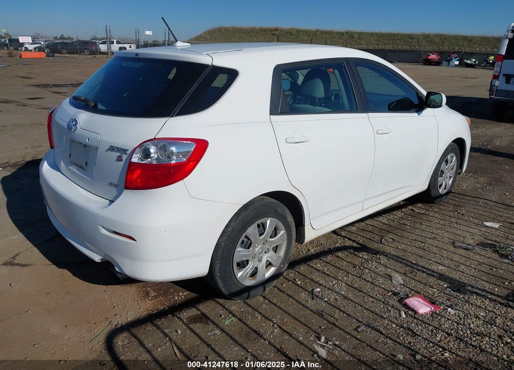 2009 TOYOTA COROLLA MATRIX VIN: 2T1LE40E39C004709