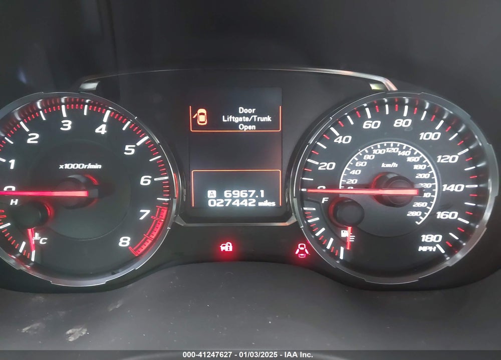 2020 SUBARU WRX VIN: JF1VA1A63L9829050