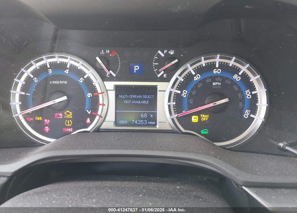 2019 TOYOTA 4RUNNER TRD OFF ROAD PREMIUM VIN: JTEBU5JR8K5614853
