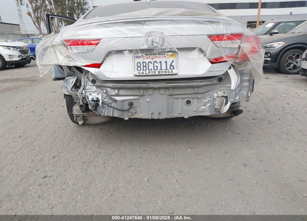 2018 HONDA ACCORD SPORT VIN: 1HGCV1F35JA005469
