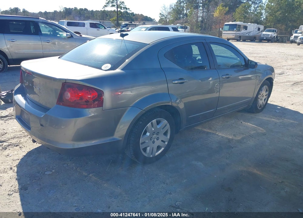 2013 DODGE AVENGER VIN: 1C3CDZAB5DN590067