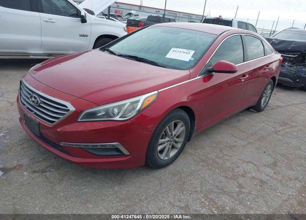 2015 HYUNDAI SONATA SE VIN: 5NPE24AFXFH151675