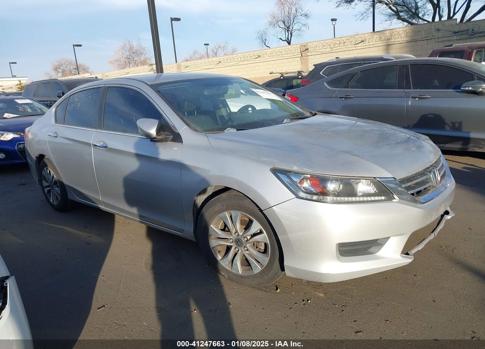 2014 HONDA ACCORD LX VIN: 1HGCR2F37EA110322