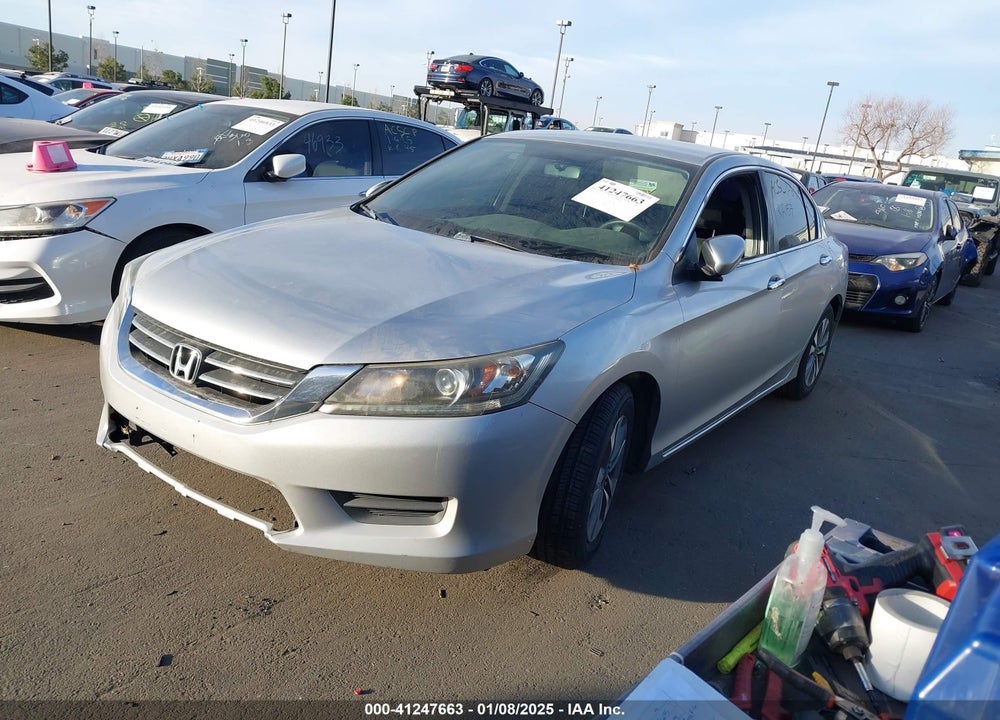 2014 HONDA ACCORD LX VIN: 1HGCR2F37EA110322