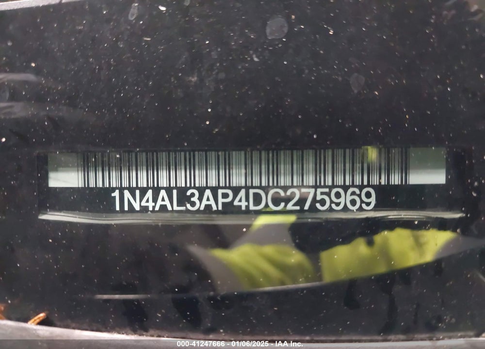 2013 NISSAN ALTIMA 2.5 S VIN: 1N4AL3AP4DC275969