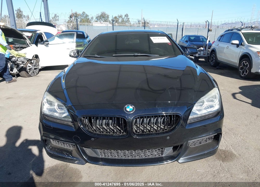 2015 BMW 640I GRAN COUPE VIN: WBA6A0C52FGB53591