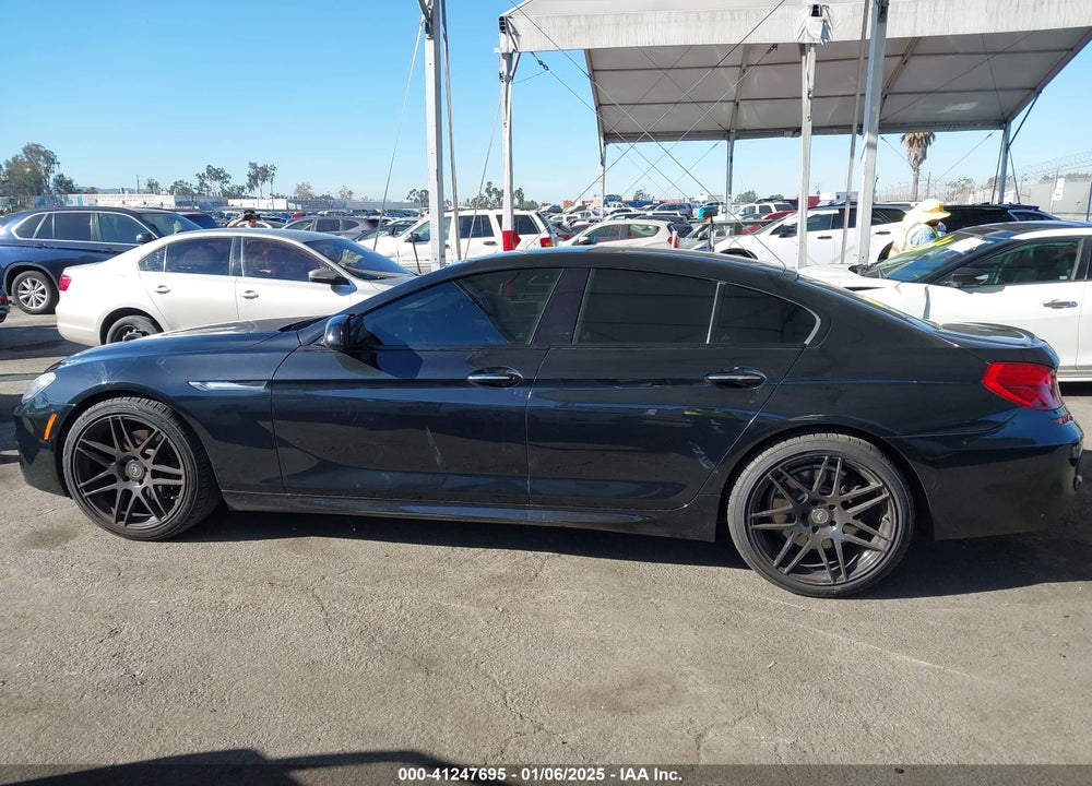 2015 BMW 640I GRAN COUPE VIN: WBA6A0C52FGB53591