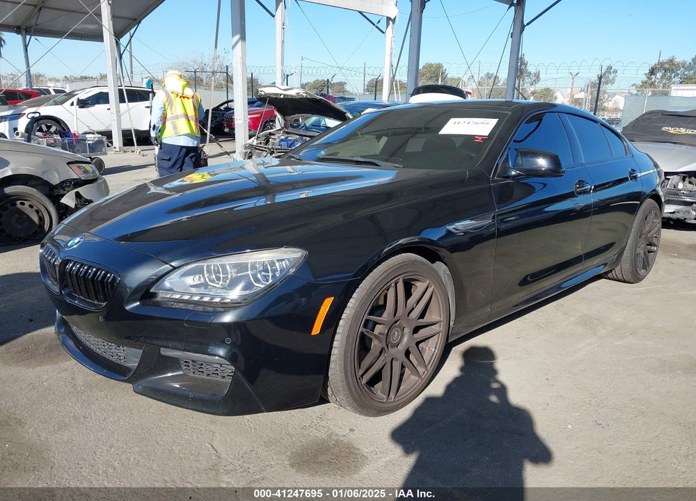 2015 BMW 640I GRAN COUPE VIN: WBA6A0C52FGB53591