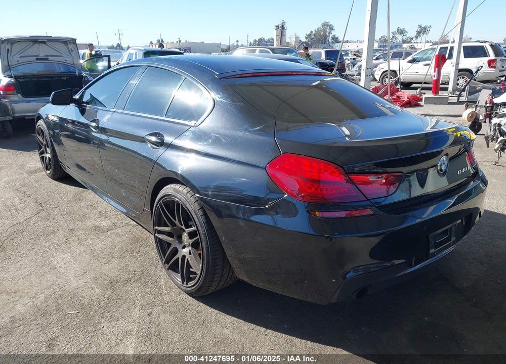 2015 BMW 640I GRAN COUPE VIN: WBA6A0C52FGB53591
