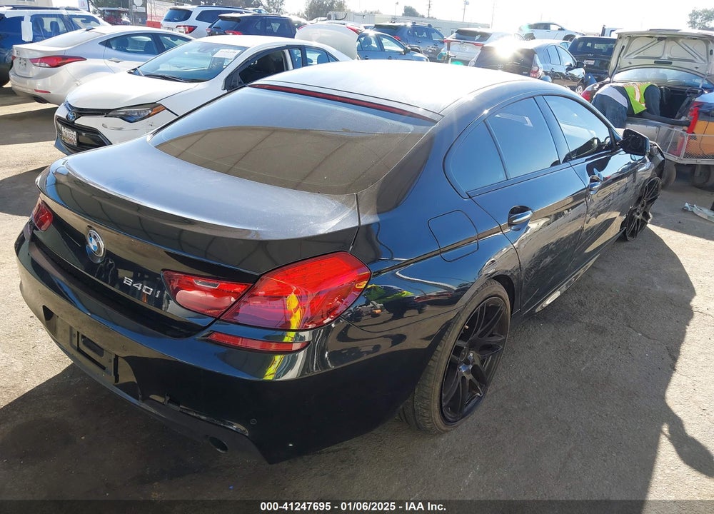 2015 BMW 640I GRAN COUPE VIN: WBA6A0C52FGB53591
