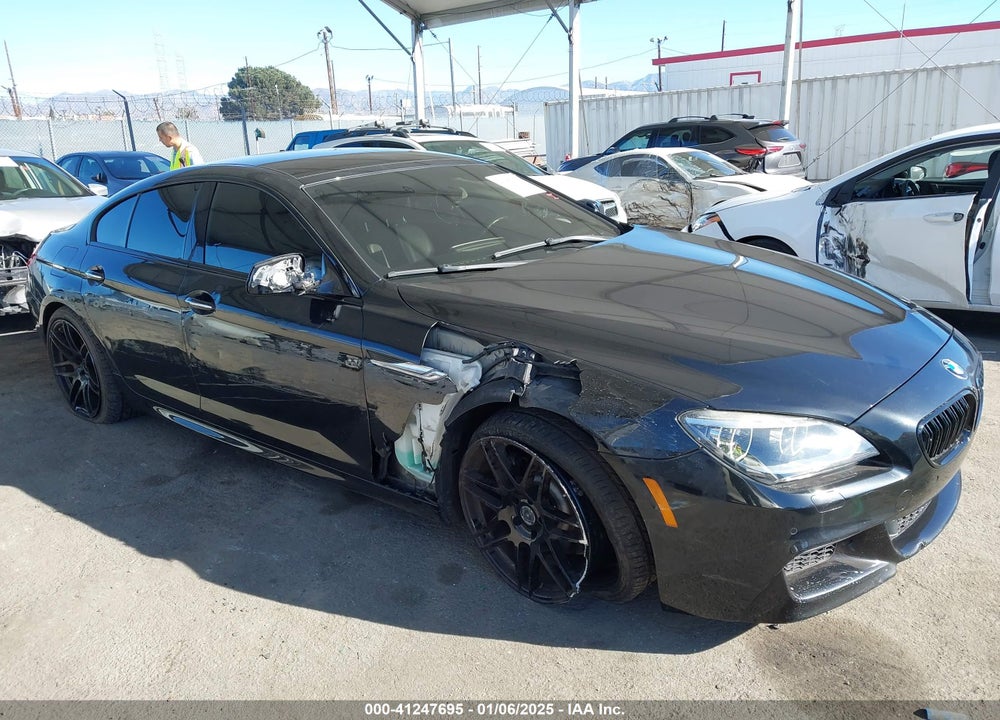 2015 BMW 640I GRAN COUPE VIN: WBA6A0C52FGB53591