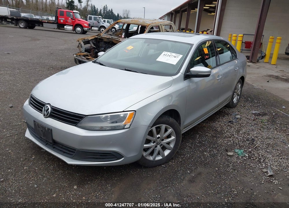 2011 VOLKSWAGEN JETTA 2.5L SE VIN: 3VWDZ7AJXBM344410