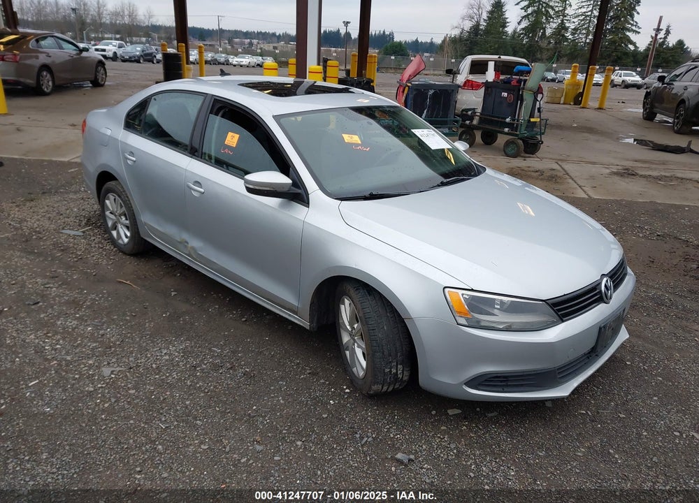 2011 VOLKSWAGEN JETTA 2.5L SE VIN: 3VWDZ7AJXBM344410