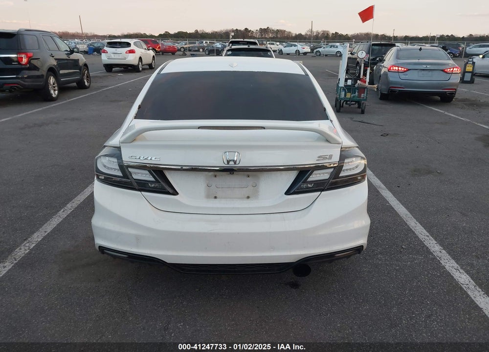 2014 HONDA CIVIC SI VIN: 2HGFB6E57EH700095