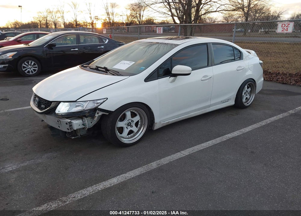 2014 HONDA CIVIC SI VIN: 2HGFB6E57EH700095