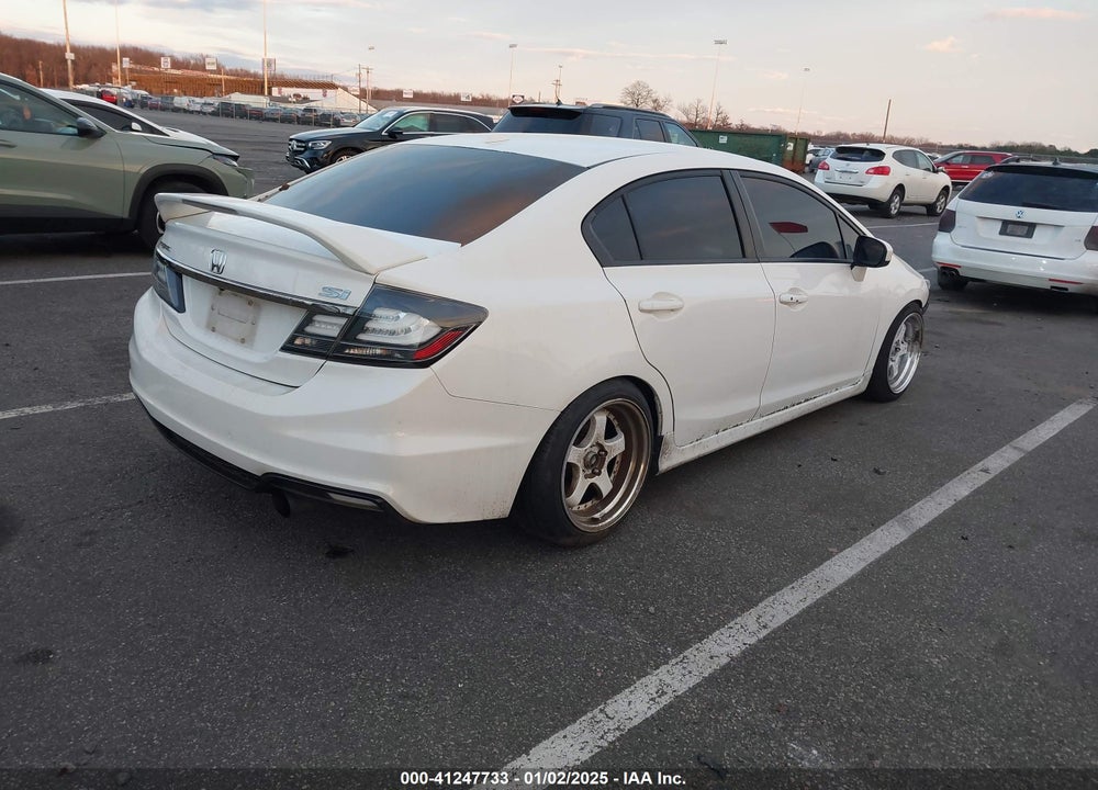 2014 HONDA CIVIC SI VIN: 2HGFB6E57EH700095