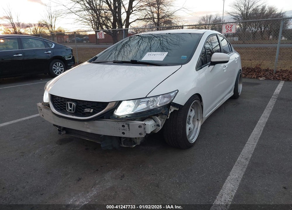 2014 HONDA CIVIC SI VIN: 2HGFB6E57EH700095