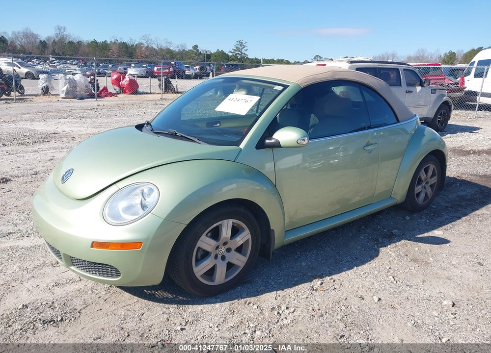 2007 VOLKSWAGEN NEW BEETLE 2.5 VIN: 3VWRF31Y67M418112